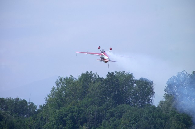 Francesco Fornabaio al decollo su Extra 300L (4) [Marco Tricarico]