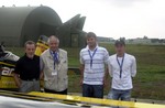 I volontari dell'Aero Club Novara-Cameri