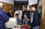 Il centro classifiche in addestramento