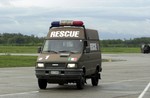 Il mezzo di soccorso