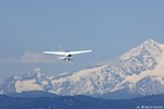 Macchi MB308 verso le Alpi