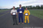 I primi tre classificati Kairys, Marmy, Bosoni
