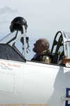 Pino Valenti sul T6 Texan